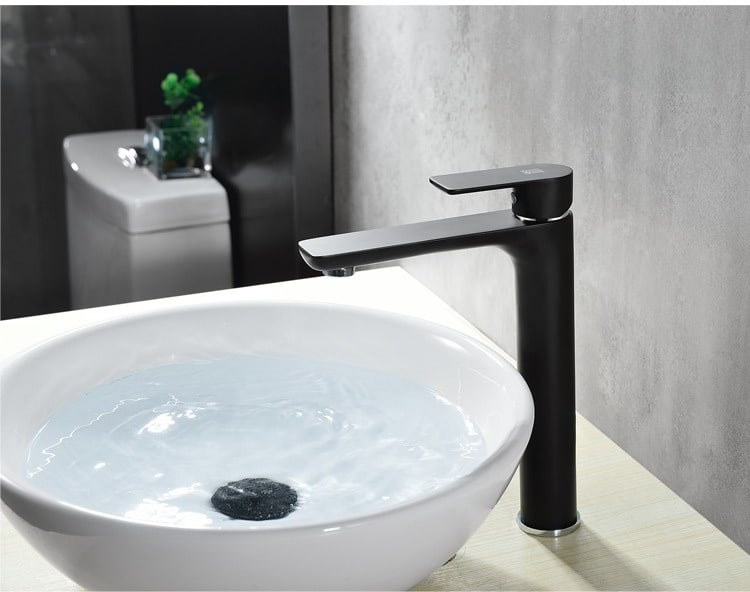 Vòi lavabo phòng vệ sinh hiện đại bằng đồng DL3009-B 6