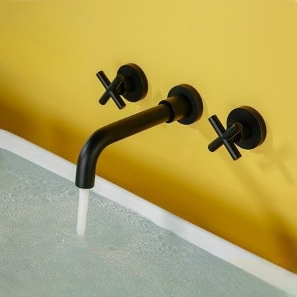 Vòi nước phòng tắm nóng lạnh âm tường Châu Âu DL8001-C 1