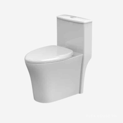 Bồn cầu 1 khối tựa lựng cao cấp Sapporo Hafele 588.79.409