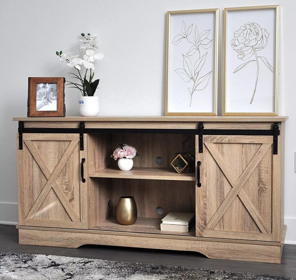 Ray trượt cửa lùa barn door cho tủ kệ RT9326 9