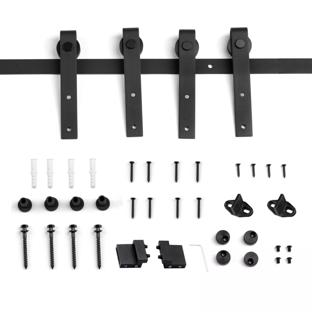 Ray trượt cửa lùa barn door cho tủ kệ RT9326 10