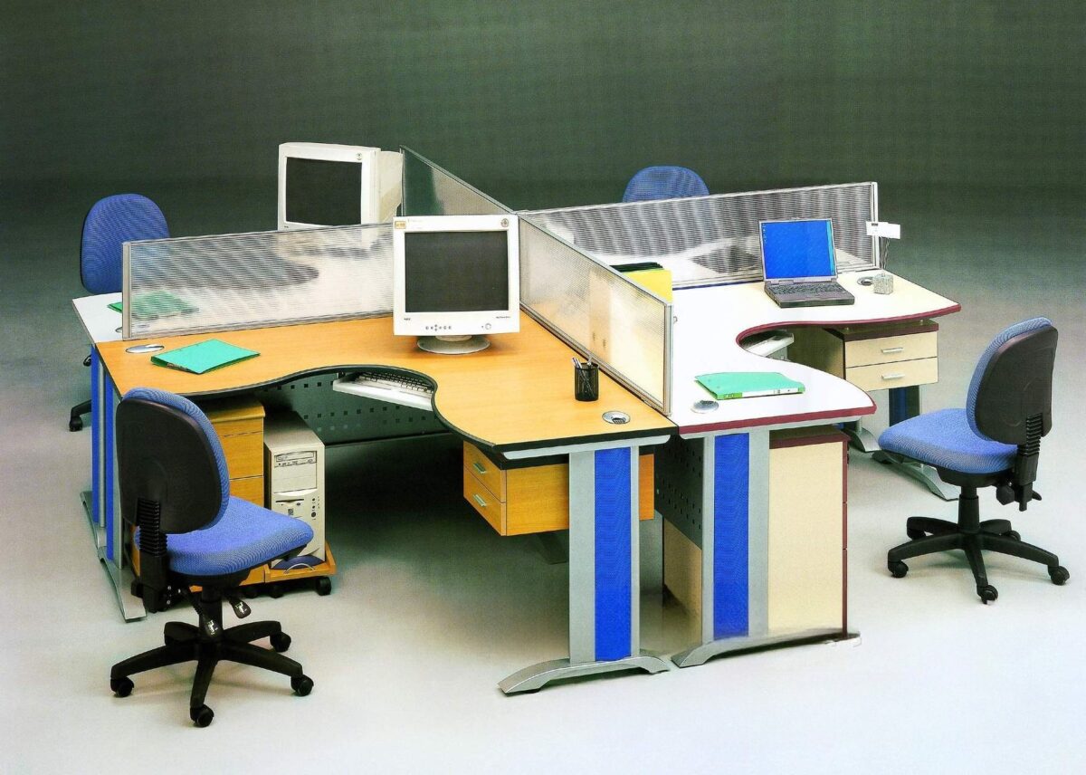 Chân bàn văn phòng bằng thép cao cấp QF01 3