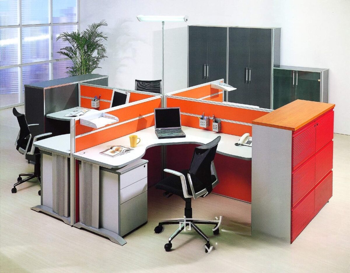 Chân bàn văn phòng bằng thép cao cấp QF01 4