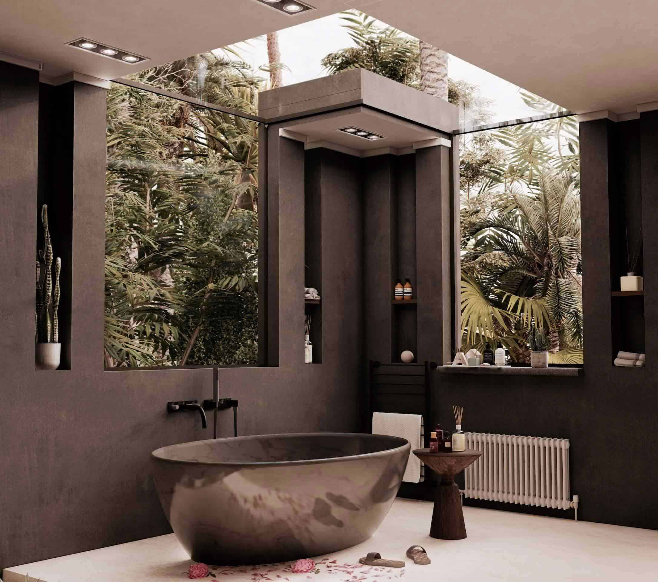 Chọn kích thước bồn tắm phù hợp với không gian của bạn