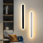 Đèn gắn tường hình chữ nhật bo tròn hai đầu D999