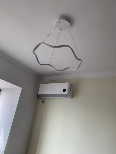 Đèn thả trần vòng tròn lượn sóng tối giản SL536 11