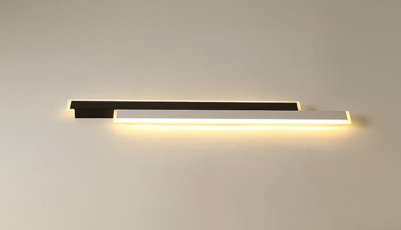 Đèn trần đôi dài đen trắng hiện đại sáng tạo LJF1903 8