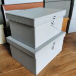 Hộp đựng đồ bằng da kiểu cách tối giản KK5706