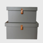 Hộp lưu trữ bằng gỗ trang trí tủ quần áo KK6717