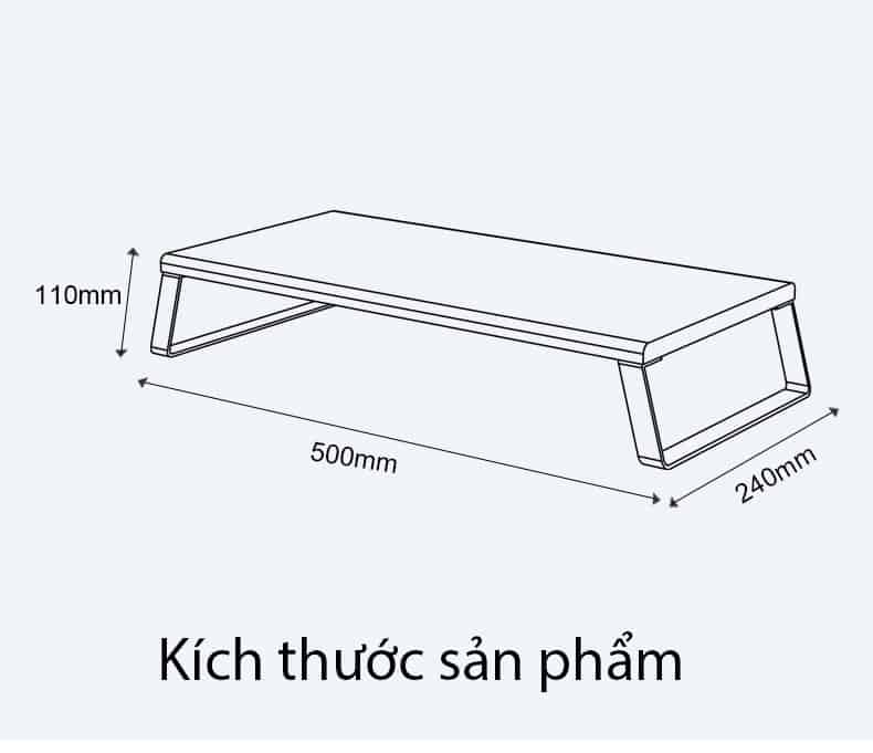 Kệ gỗ cao cấp để màn hình máy tính BM3935 10