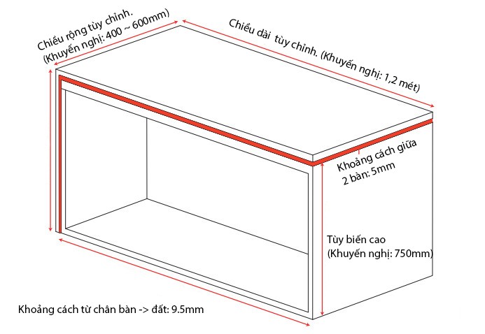 Phụ kiện bàn xoay 90 độ đa năng BTC5773 6