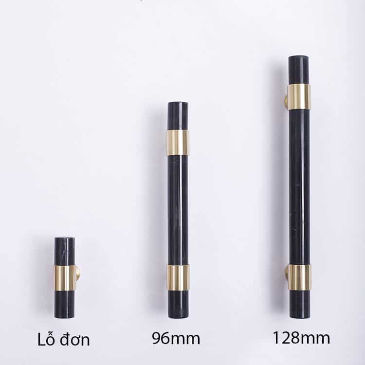 Tay nắm tủ bếp đá cẩm thạch màu đen DC8396B 11