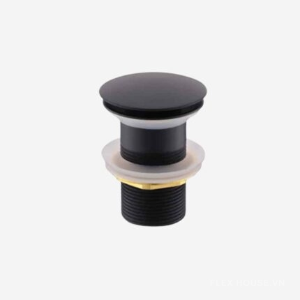 Bộ xả nhấn đen cho chậu không tràn Hafele 589.25.987