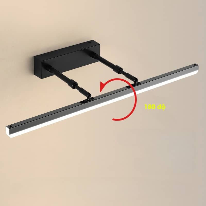Đèn gắn tường thép không gỉ xoay 180 độ tối giản QD8955 11