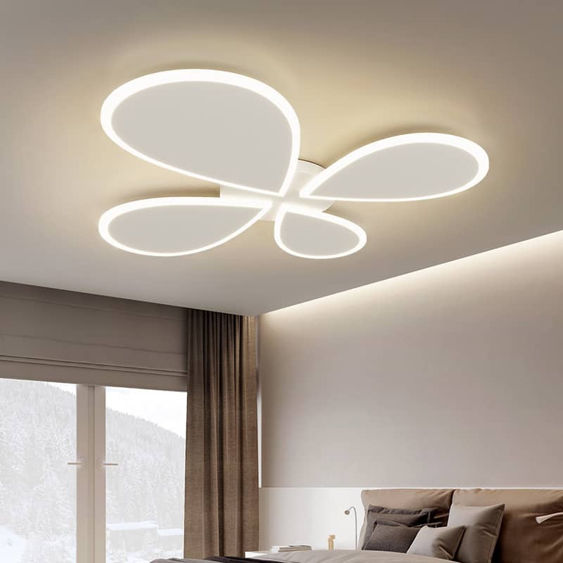 Đèn ốp trần cỏ bốn lá tối giản hiện đại YF157 5