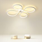 Đèn ốp trần hiện đại hoa văn đồng tâm XY043