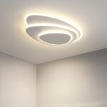 Đèn ốp trần thép không gỉ hình tam giác YT045 - bìa