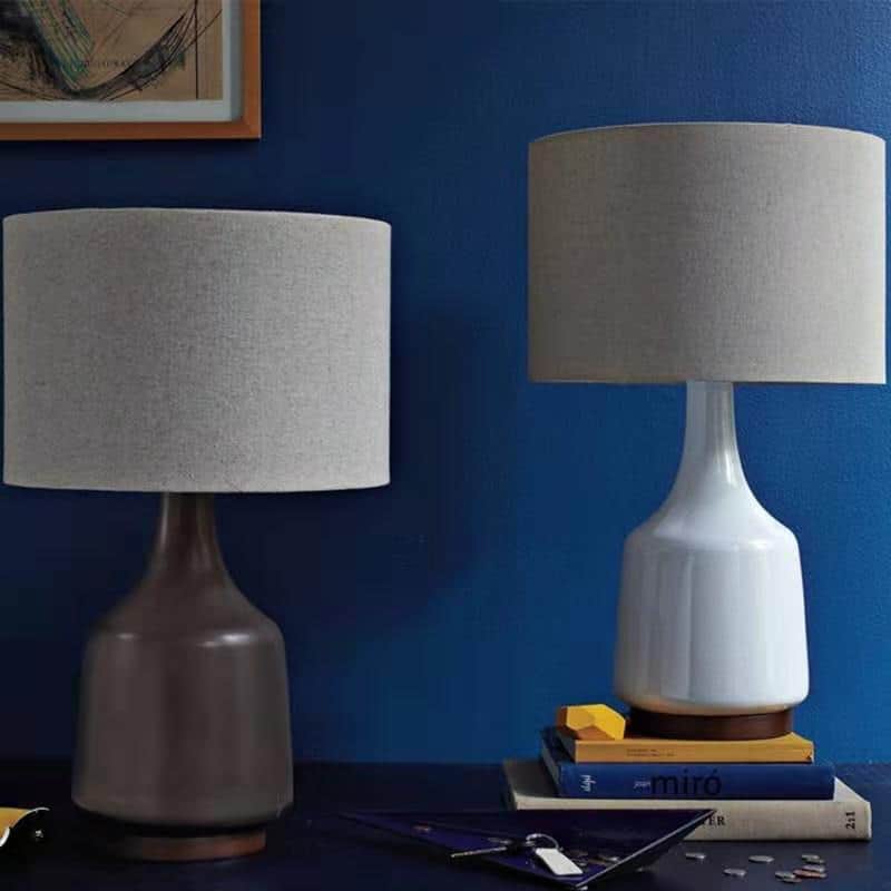 Đèn bàn bằng gốm đơn giản hiện đại HYJ001 7