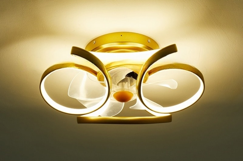 Quạt đèn trần hiện đại sáng tạo ấn tượng ZBL6082 10