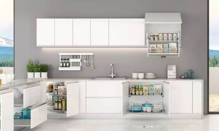 Cách lắp phụ kiện tủ bếp Cách lắp phụ kiện tủ bếp