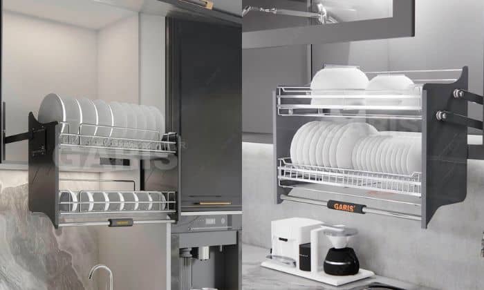 giá để bát nâng hạ garis giá để bát nâng hạ garis