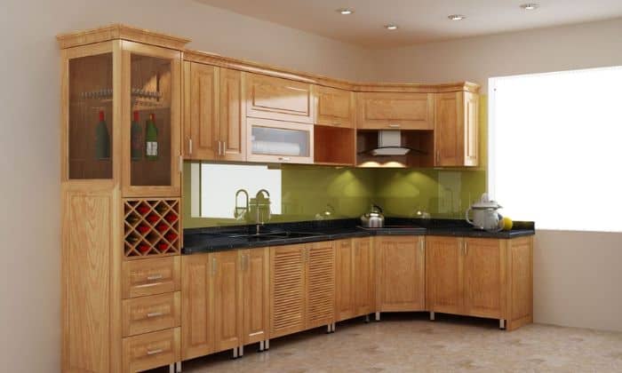 tủ bếp góc xéo tủ bếp góc xéo