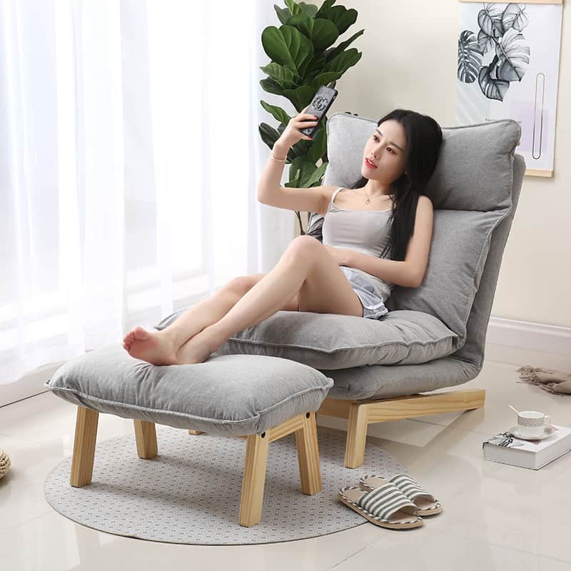 Bộ ghế sofa thư giãn chân gỗ cao cấp YS3361 5