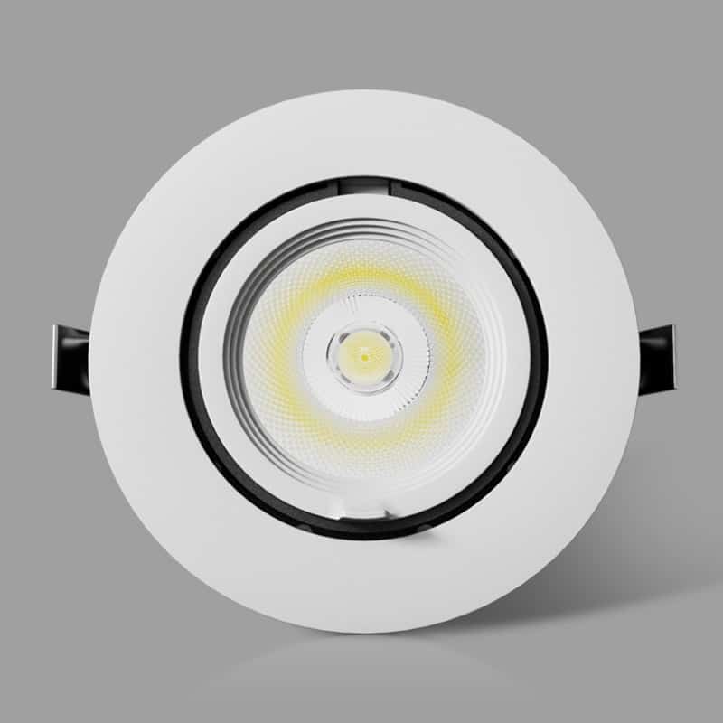 Đèn LED COB âm trần điều chỉnh xoay tiện lợi FD9424 6