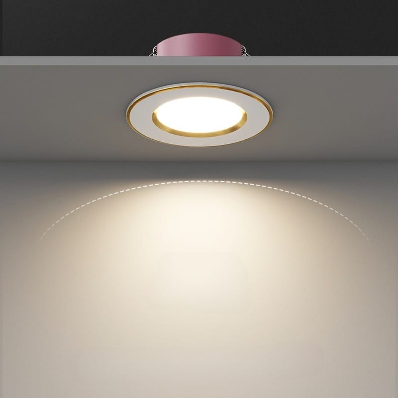 Đèn LED âm tấm thạch cao 3W 5W giản đơn FD9785 14