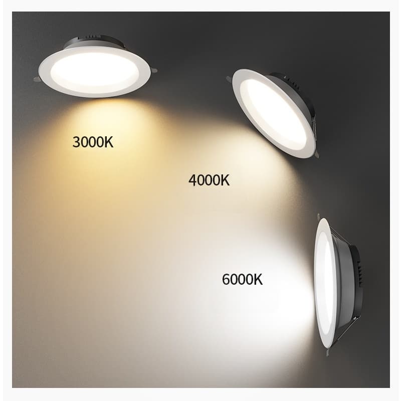 Đèn LED âm trần thạch cao sảnh showroom FD8089 10