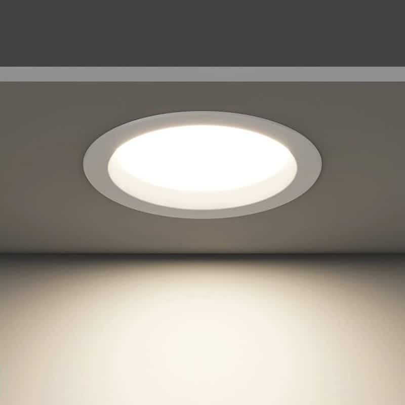 Đèn LED âm trần thạch cao sảnh showroom FD8089 12