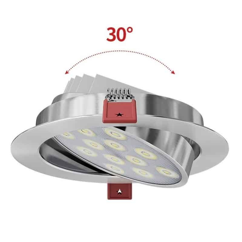 Đèn Spotlight âm trần chỉnh góc 30 độ FD4773 7