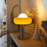 Đèn bàn thủy tinh hoàng hôn hiện đại sáng tạo ZXL659A