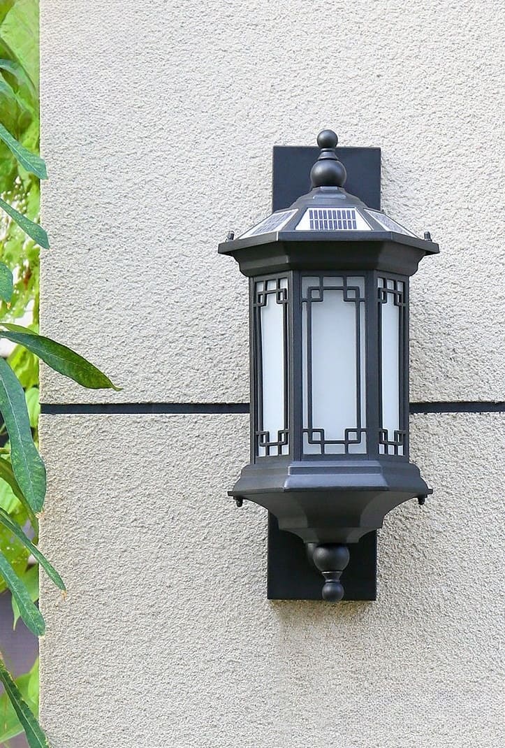 Đèn gắn tường ban công năng lượng mặt trời ZX770 9