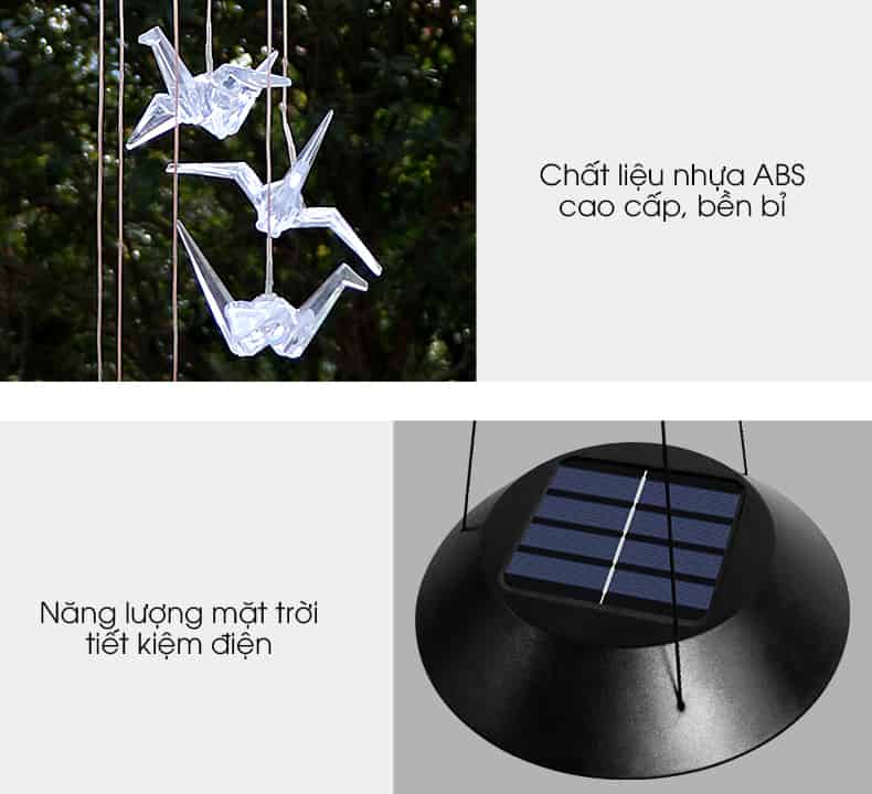 Đèn hạc giấy trang trí ban công ngoài trời SL1142 7
