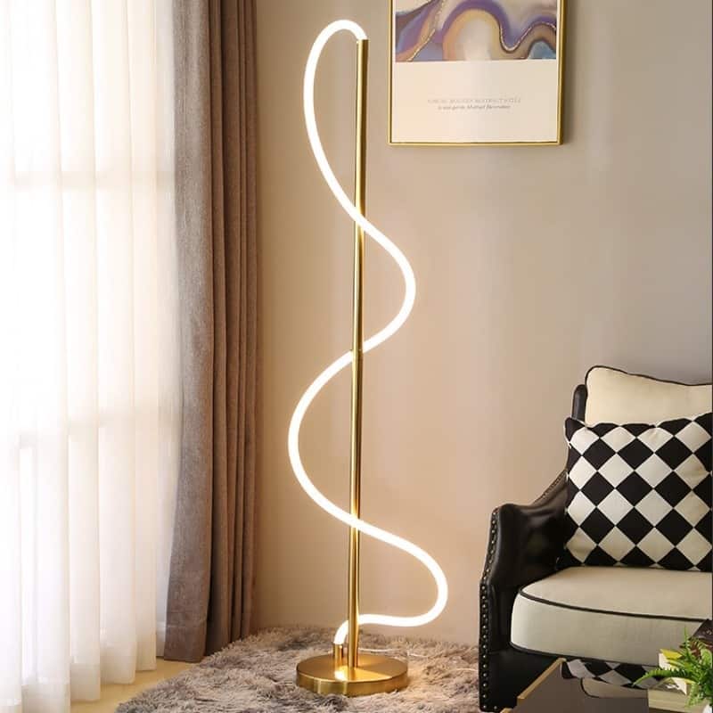 Đèn sàn trang trí dải ánh sáng hiện đại độc đáo HX1089 9