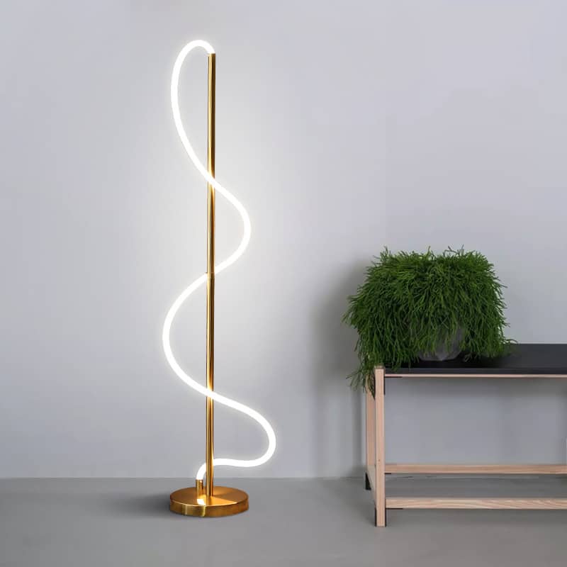 Đèn sàn trang trí dải ánh sáng hiện đại độc đáo HX1089 6