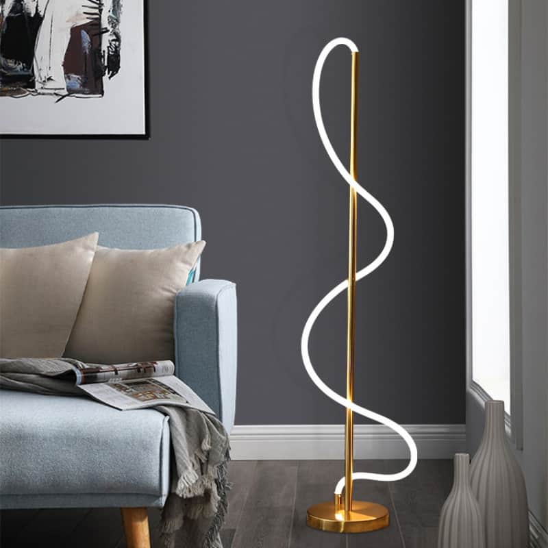 Đèn sàn trang trí dải ánh sáng hiện đại độc đáo HX1089 25