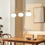 Đèn thả trần thanh ngang ba đầu bóng hiện đại ZXL1047