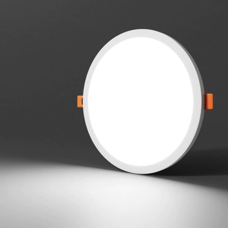 Đèn LED âm trần hình tròn mỏng chao đèn lớn FD2143A 6