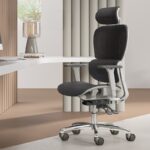 Ghế công thái học Ergonomic lưng lưới ZA569