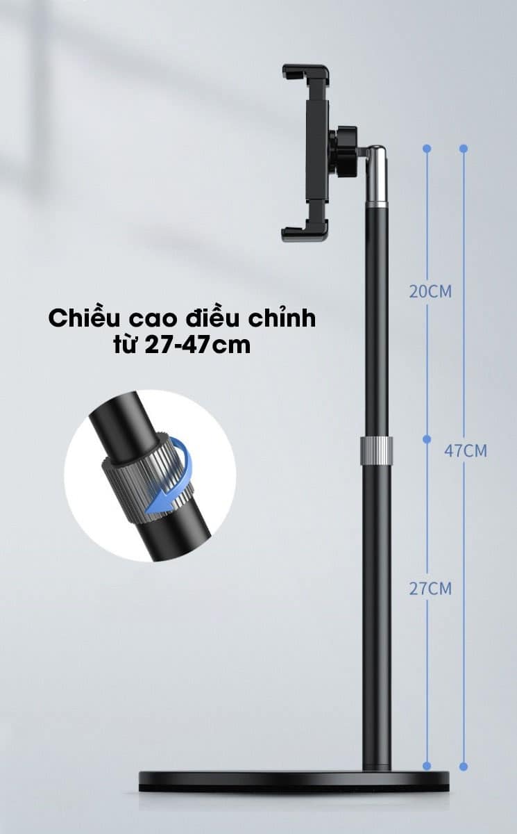 Giá đỡ điện thoại để bàn xoay 360 độ XB8581 8