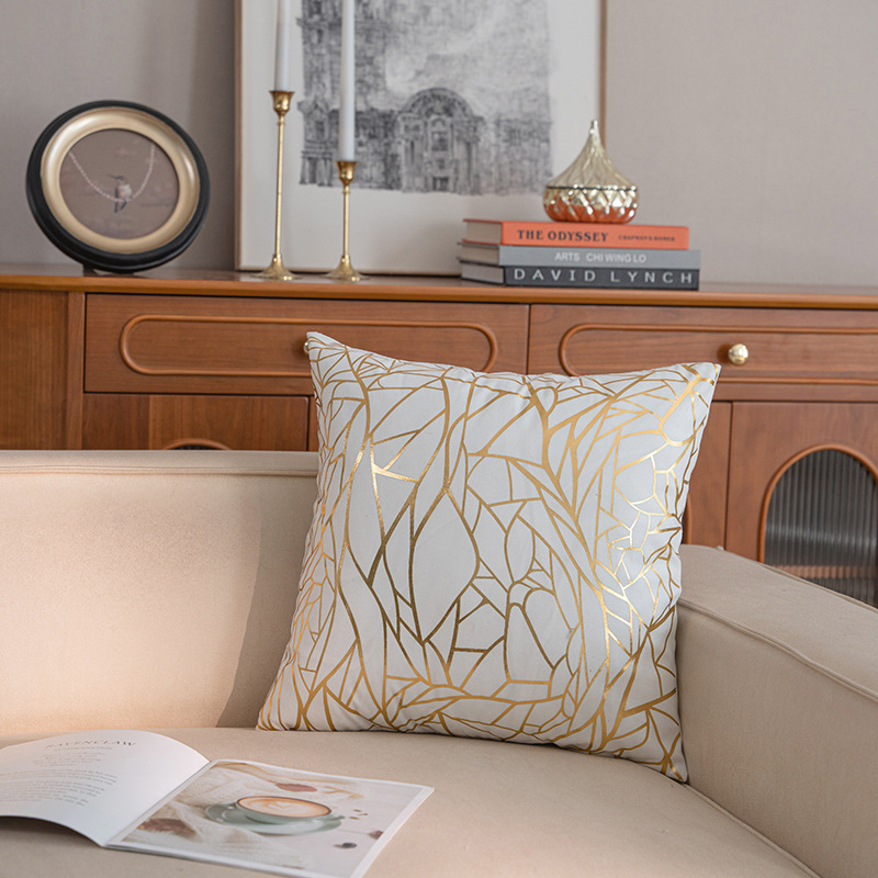 Vỏ gối tựa sofa họa tiết thêu nổi nhiều màu sắc HL1844 10
