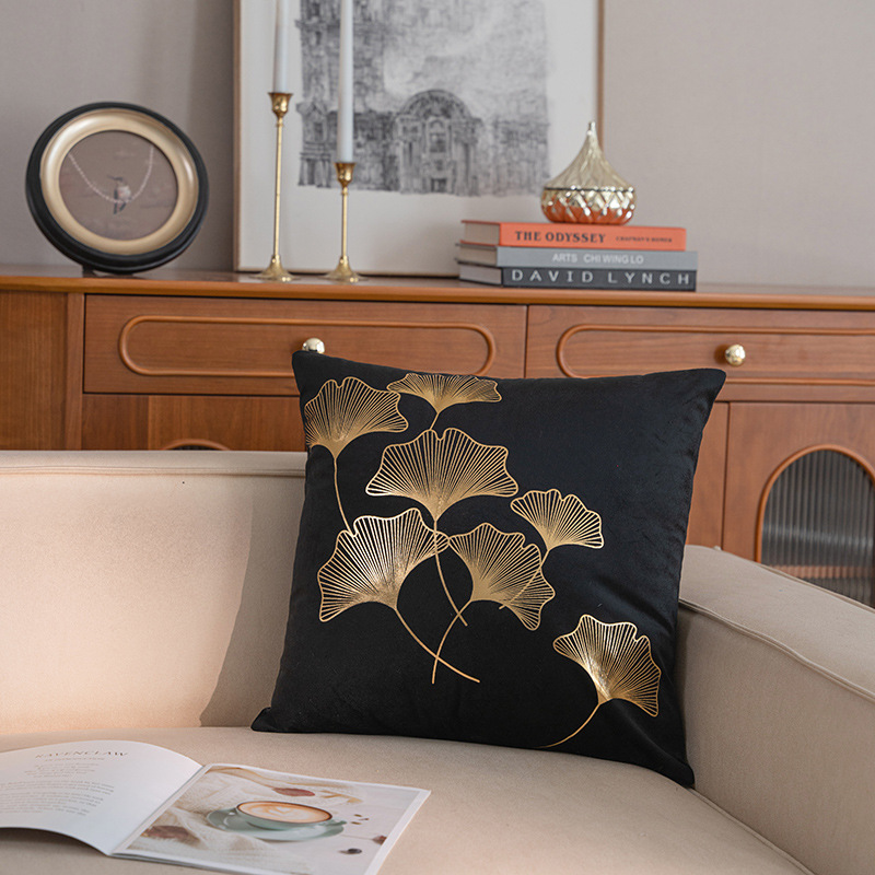 Vỏ gối tựa sofa họa tiết thêu nổi nhiều màu sắc HL1844 13