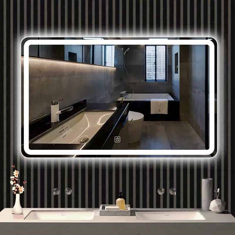 Gương đèn led cảm ứng treo tường phòng tắm HSI4916 13