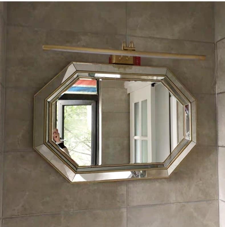 Gương treo phòng tắm khung kính sang trọng DQH0725 12