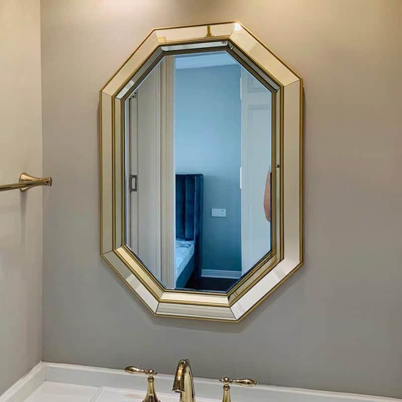 Gương treo phòng tắm khung kính sang trọng DQH0725
