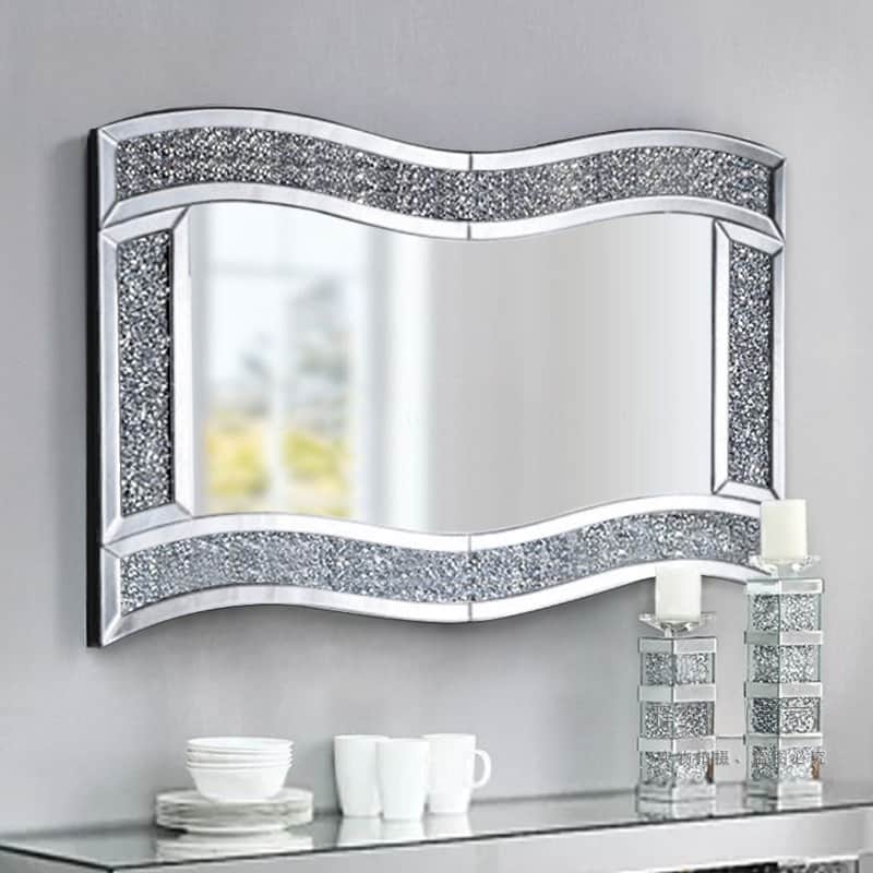 Gương treo tường trang trí nhà tắm sang trọng DQH0150