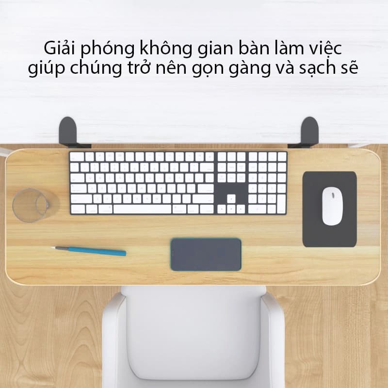 Kệ đỡ bàn phím máy tính cho bàn làm việc YJ055 8