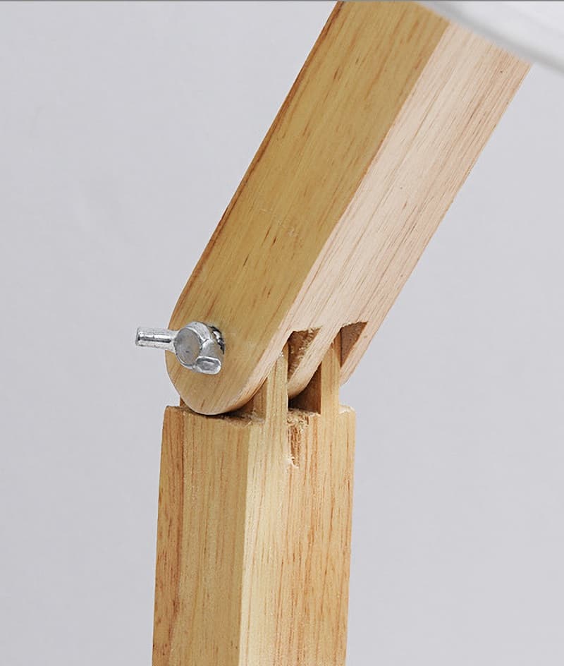 Đèn để bàn bằng gỗ robot sáng tạo XC9001 11